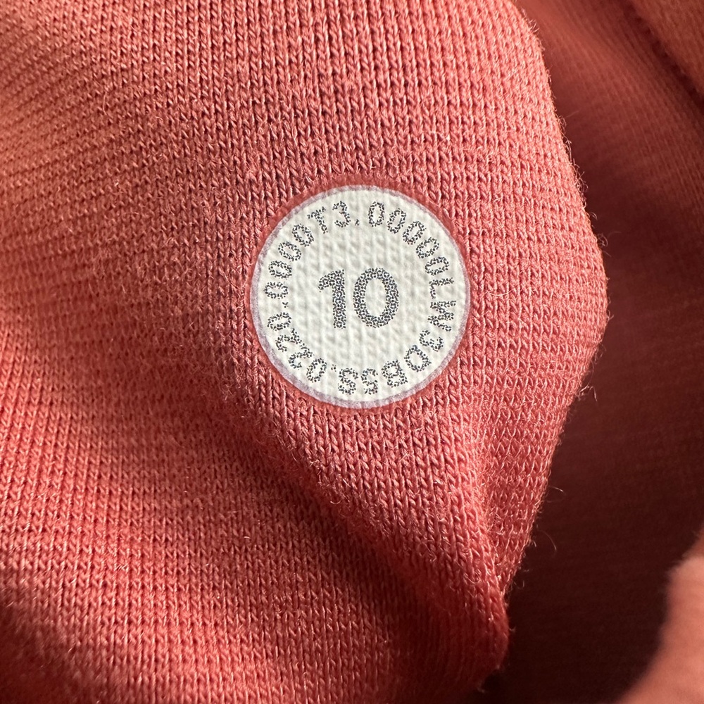 Every Journey Hoodie Coral Salmon Pink Sz 10 - Picture 12 of 16
